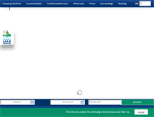 Tablet Screenshot of campingcalanova.com